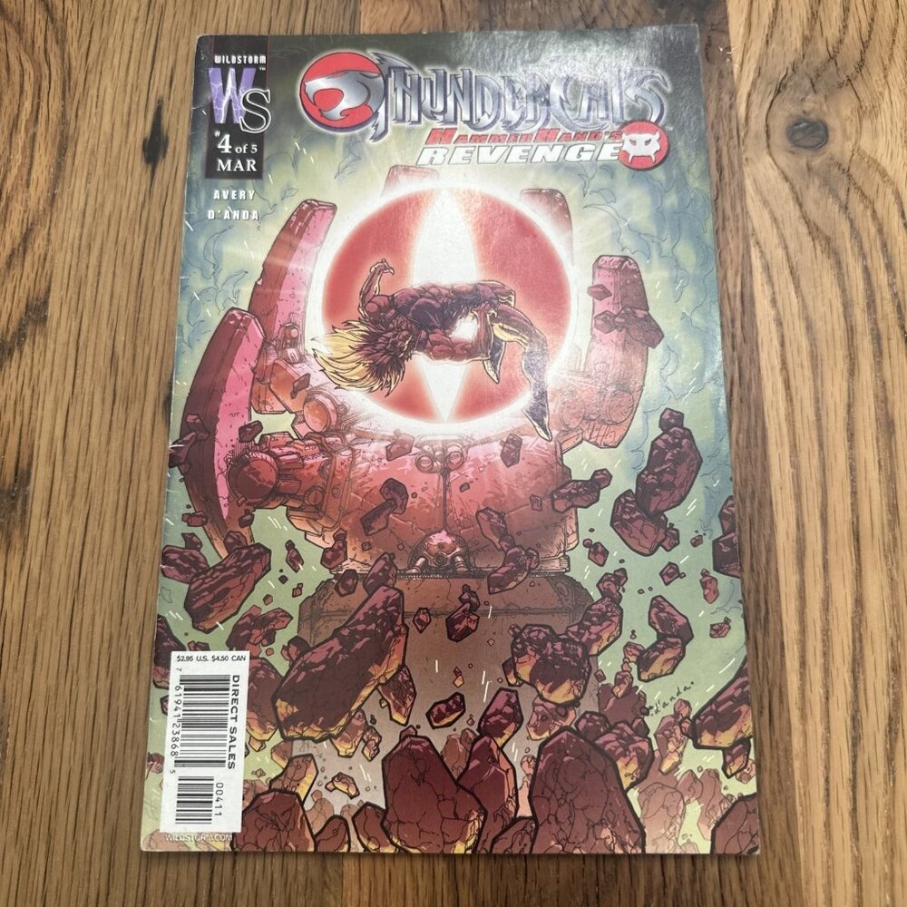 Wildstorm ThunderCats Hammer Hand's Revenge 4 of 5 vintage